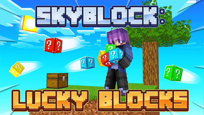 SKYBLOCK: LUCKY BLOCKS Key Art