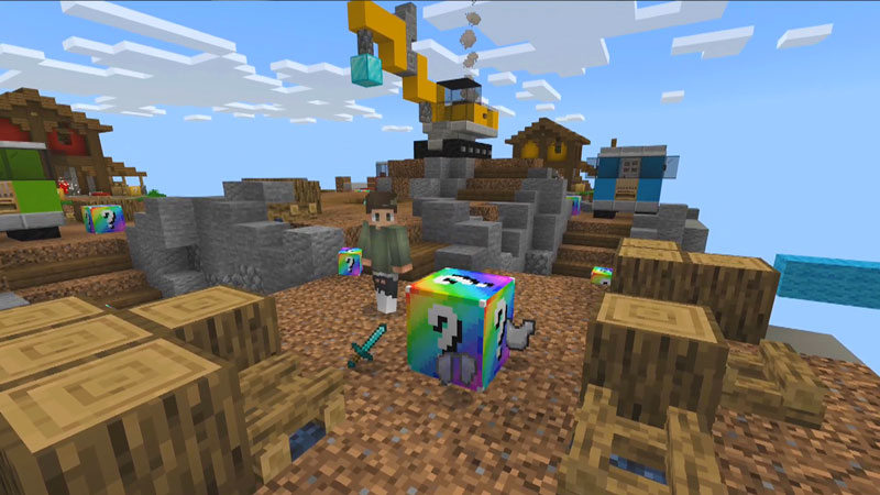 Lucky Blocks Bed Wars in Minecraft Marketplace