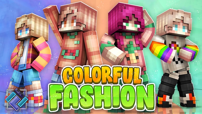 Colorful Fashion on the Minecraft Marketplace by PixelOneUp Colorful Fashion on the Minecraft Marketplace by PixelOneUp