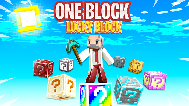 Electrify Mappe Agent One Block Lucky Block in Minecraft Marketplace | Minecraft