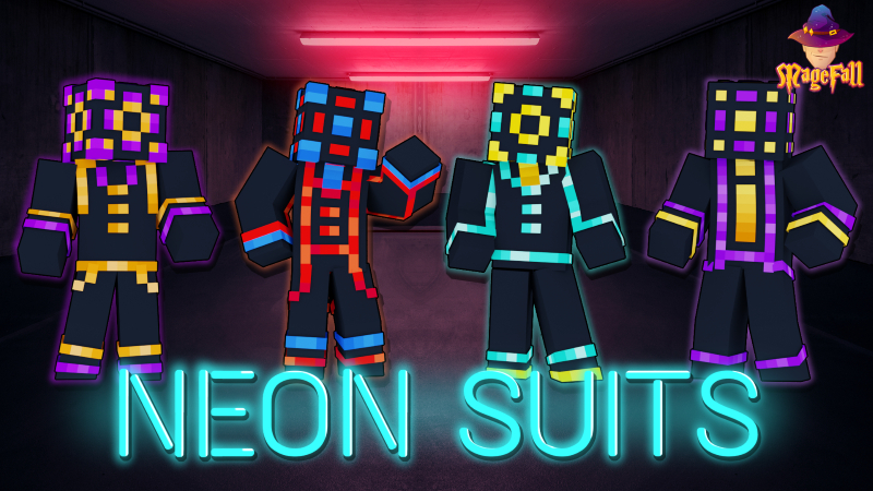 Neon Suits Key Art