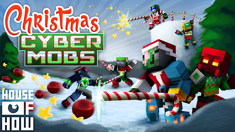 Christmas Cyber Mobs Key Art