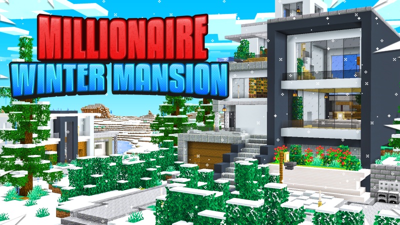 Millionaire Winter Mansion In Minecraft Marketplace Minecraft