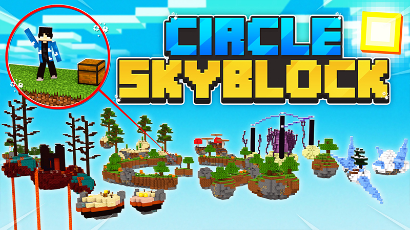 Circle Skyblock Key Art