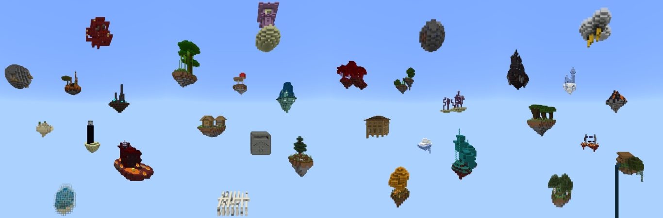 Magic Block Skyblock Panorama