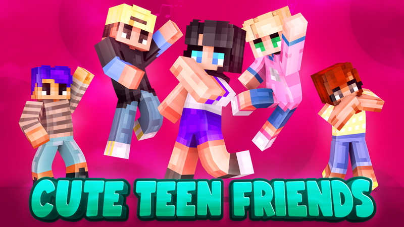 Cute Teen Friends Key Art