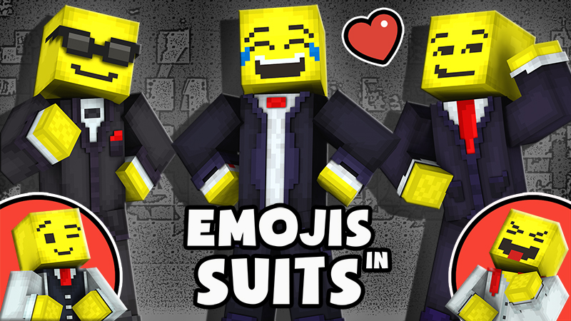 Emojis in Suits Key Art