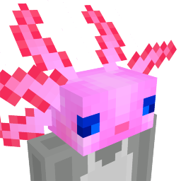 Pink Axolotl Head Key Art