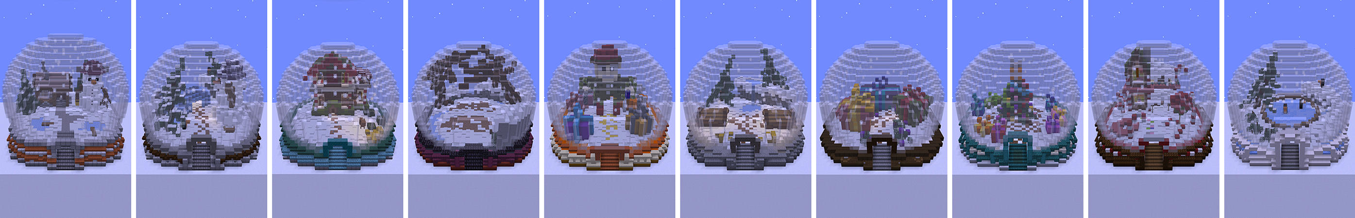 Craftable: Snow Globes Panorama