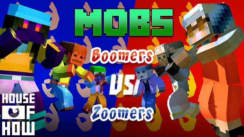 Mobs Boomers vs Zoomers Key Art