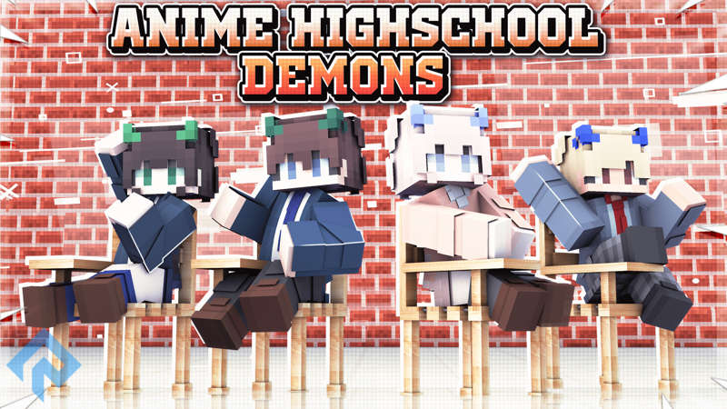 Anime Highschool Demons Key Art