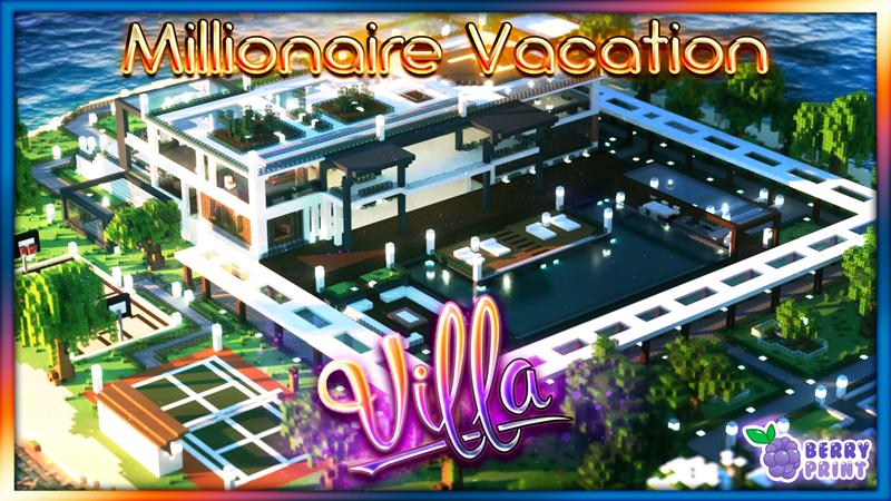 Millionaire Vacation Villa Key Art