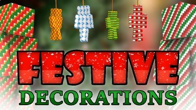 Festive Decorations on the Minecraft Marketplace by CompyCraft Festive Decorations on the Minecraft Marketplace by CompyCraft