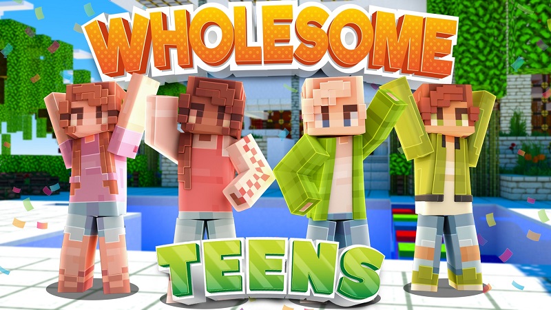 Wholesome Teens on the Minecraft Marketplace by 4KS Studios Wholesome Teens on the Minecraft Marketplace by 4KS Studios