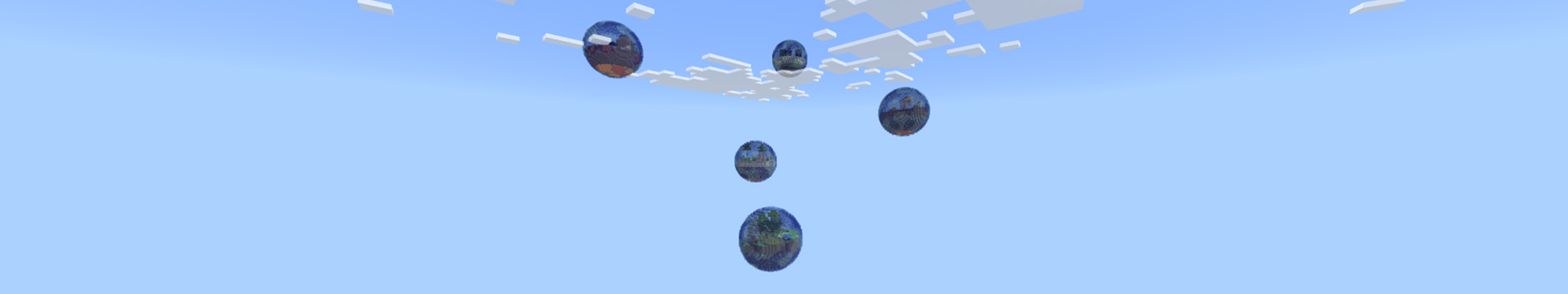 Skyblock Bubbles Panorama