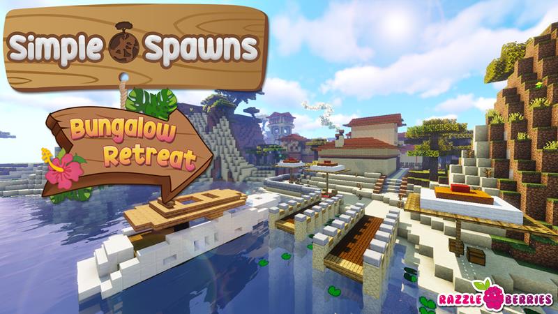 Simple Spawns Bungalow Retreat Key Art