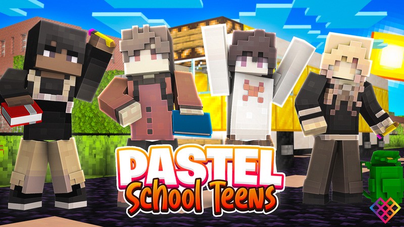 Pastel School Teens Key Art