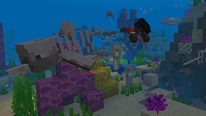 Skeleton Mobs by Lifeboat