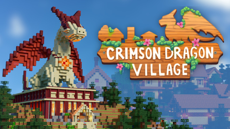 Crimson Dragon Village Key Art