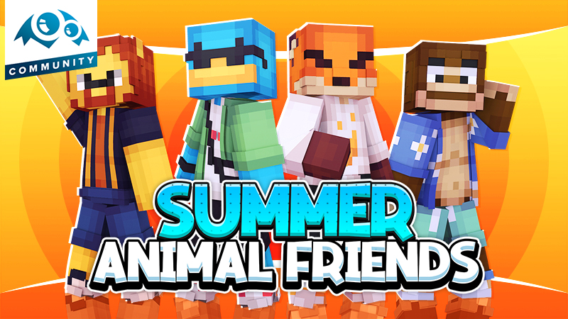 Summer Animal Friends Key Art