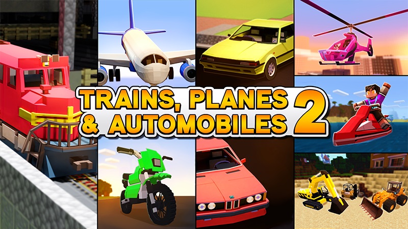 Trains Planes Automobiles 2 by Lifeboat (Minecraft Marketplace Map ...