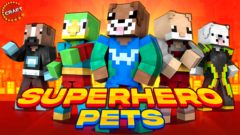 Superhero Pets Key Art