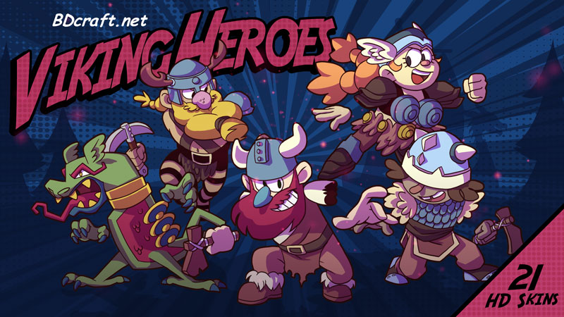 Viking Heroes Skins Key Art