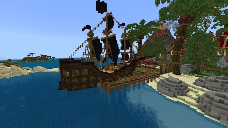 Pirate Dragon Island by Street Studios (Minecraft Marketplace Map ...