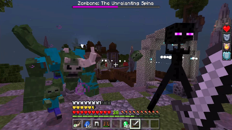 Villagers vs. Zombies by Lifeboat