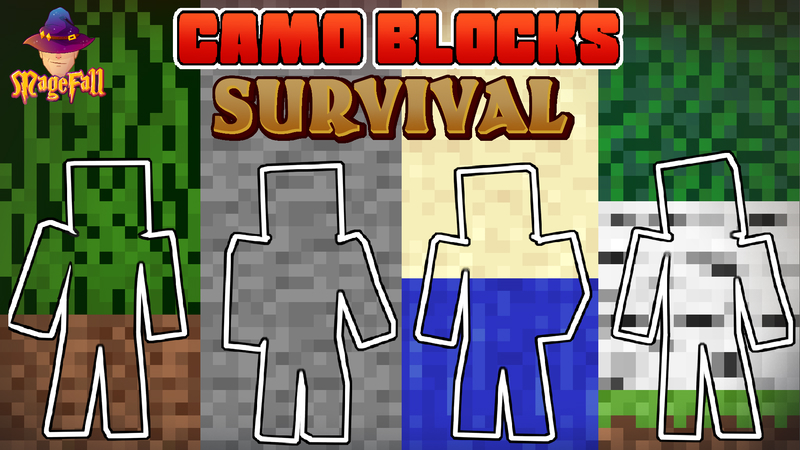 Camo Blocks: Survival Key Art