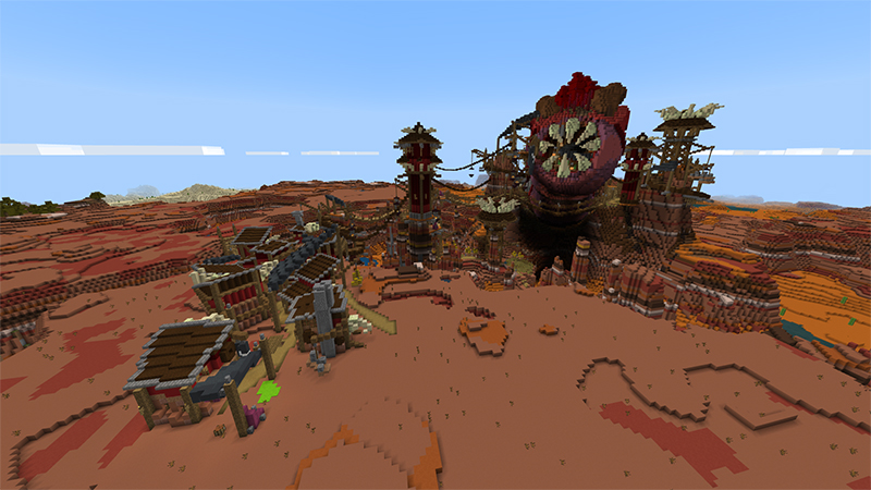 Nether Worm Village by Pathway Studios