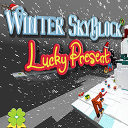 Winter SkyBlock Lucky Present Pack Icon