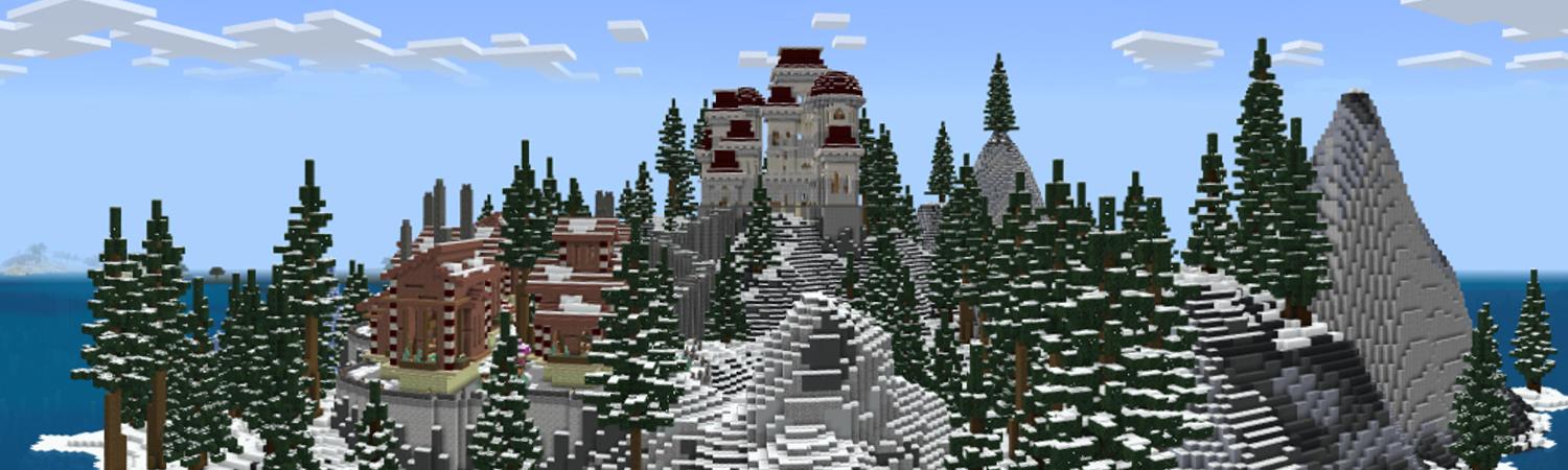 Winter Village Panorama