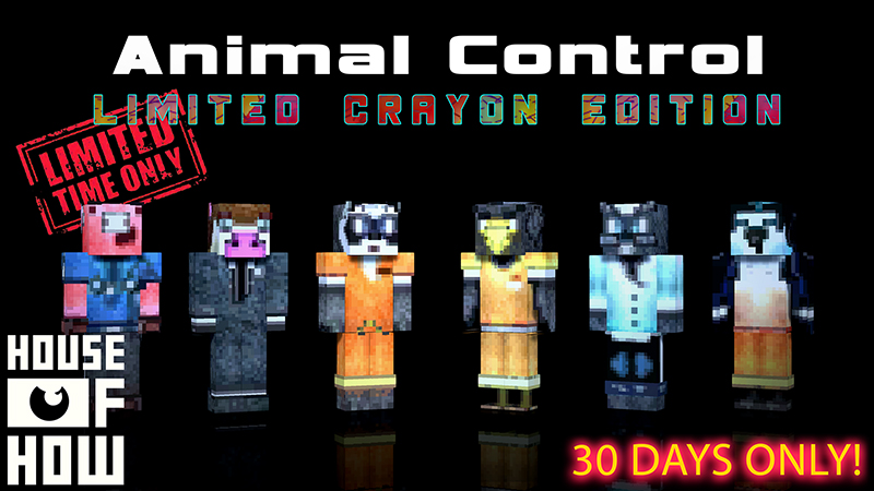 Animal Control Crayon Edition Key Art