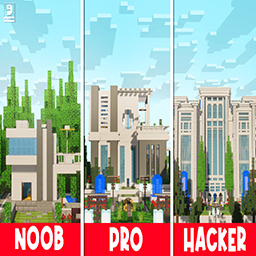 Mansion: Noob vs Pro vs Hacker Pack Icon