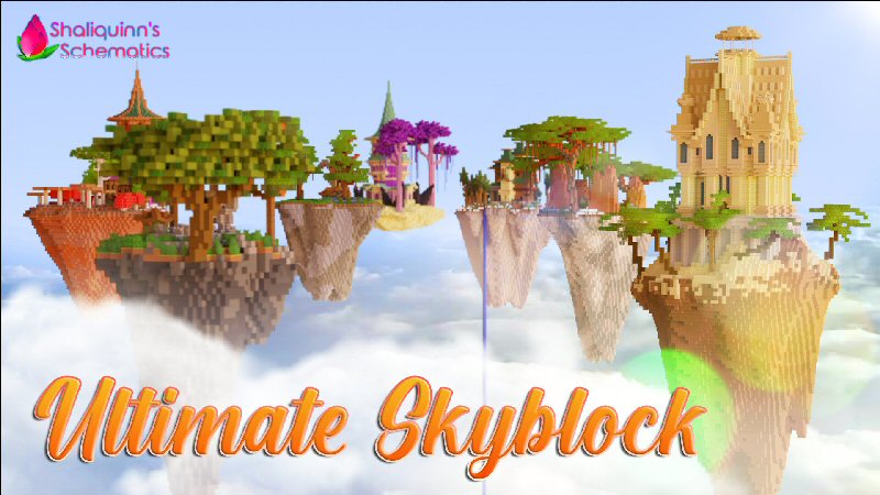 Ultimate Skyblock Key Art