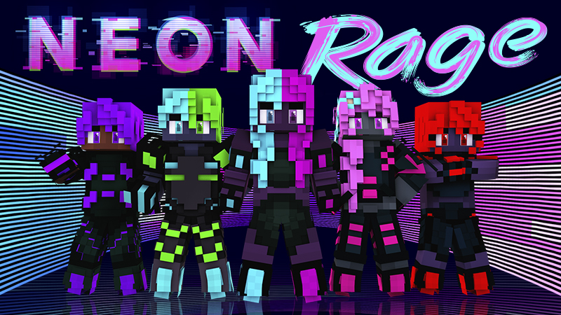 Neon Rage Key Art