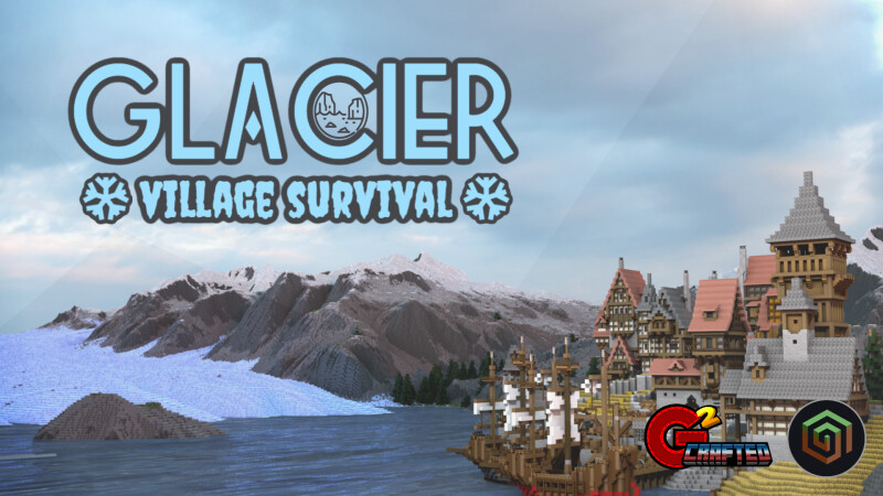 Glacier Village Survival Key Art