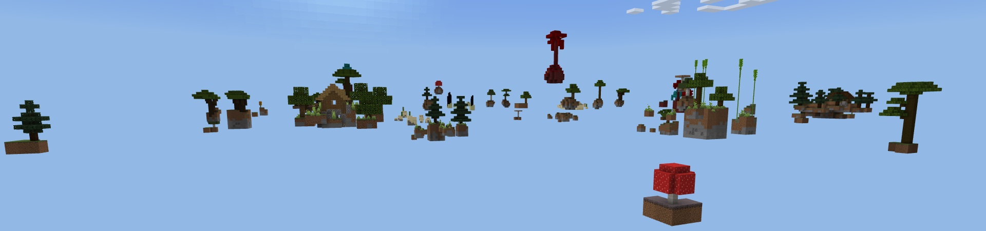 Skyblock every drop is random Panorama