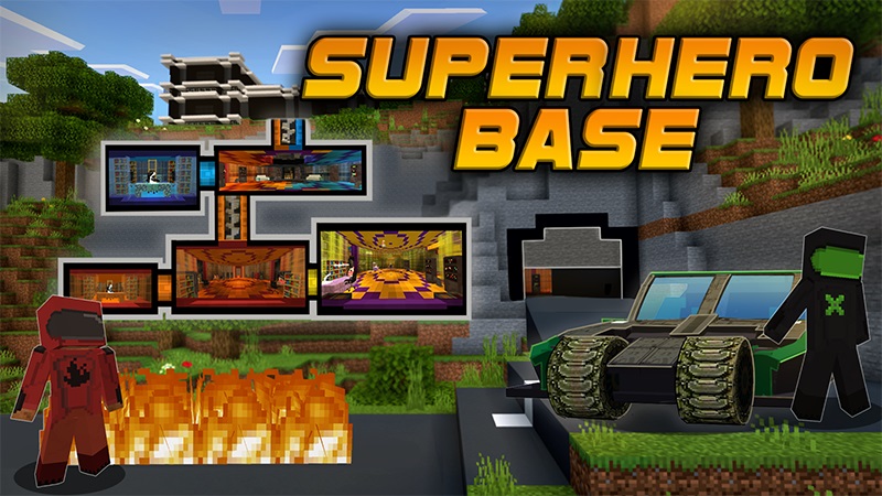 Superhero Base Key Art