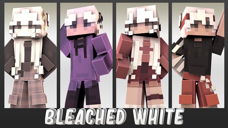 Bleached White on the Minecraft Marketplace by 4KS Studios Bleached White on the Minecraft Marketplace by 4KS Studios