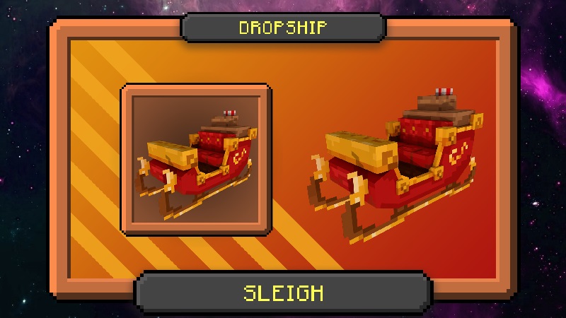 Sleigh Dropship Key Art