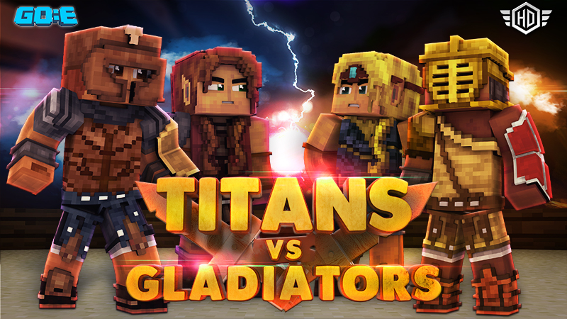 Titans vs Gladiators Key Art