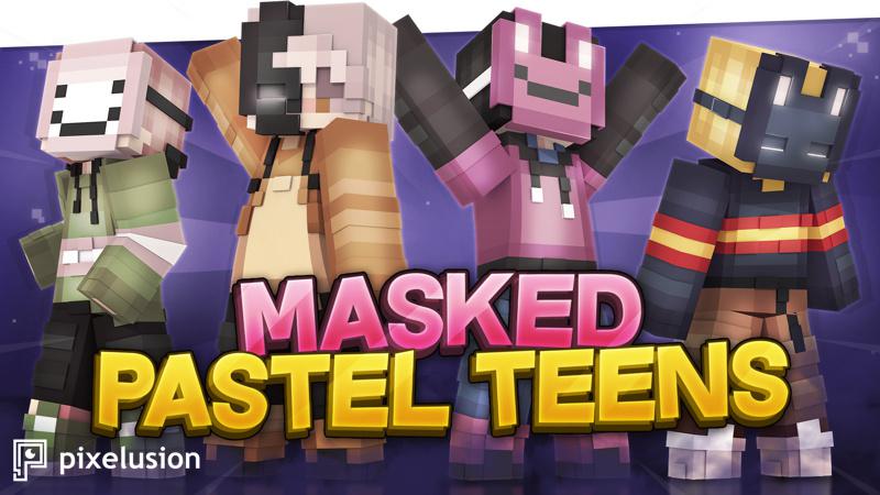 Masked Pastel Teens Key Art