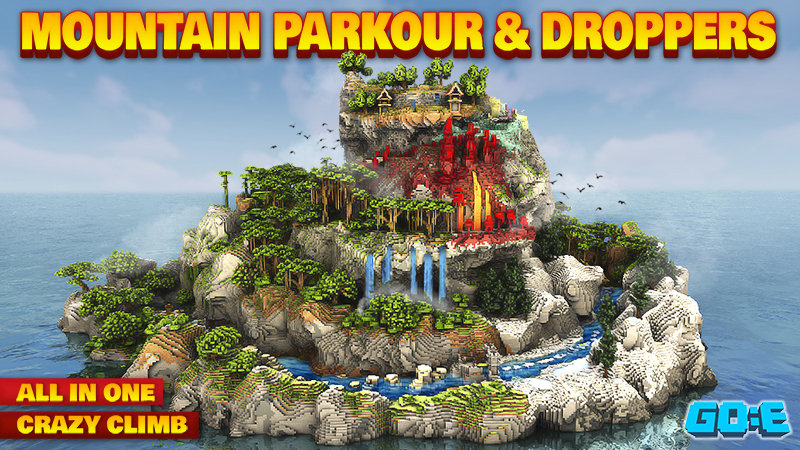 Mountain Parkour & Droppers Key Art