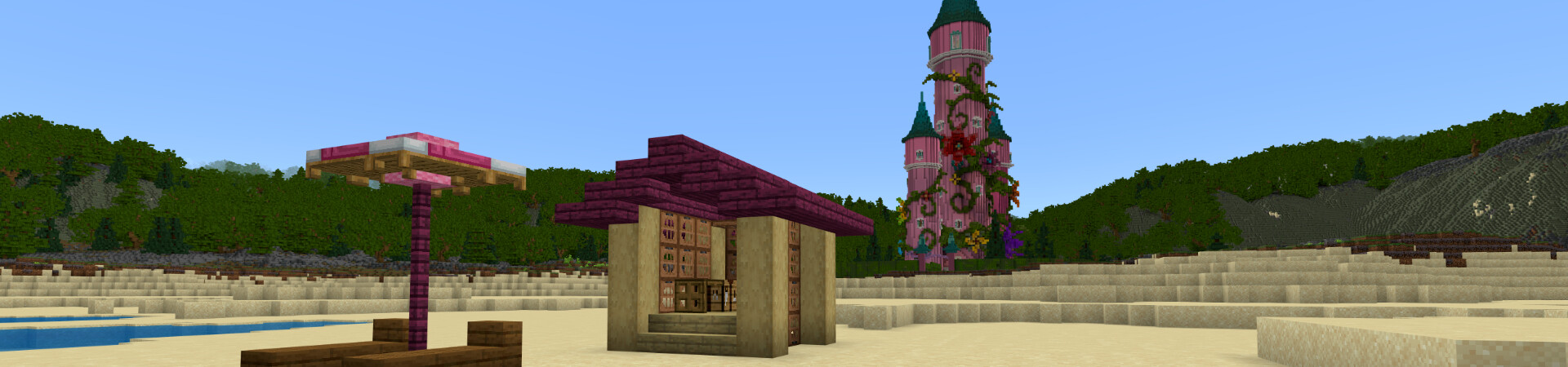 Fairytale Princess Tower Panorama