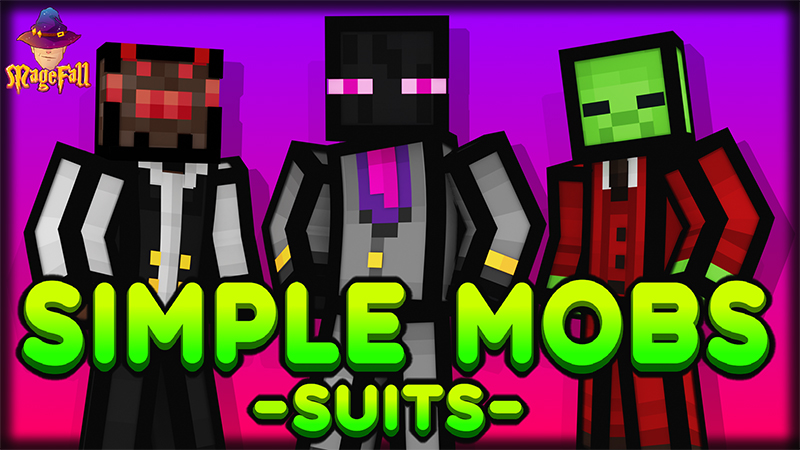 Simple Mobs: Suits Key Art