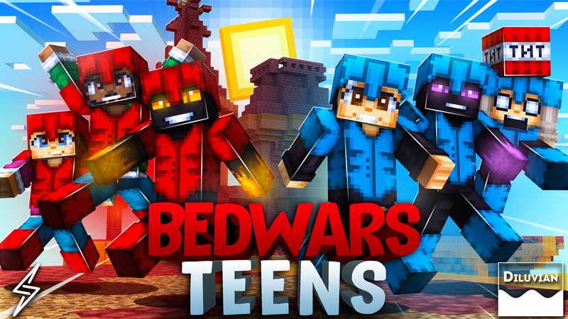 Bed Wars Teens Key Art