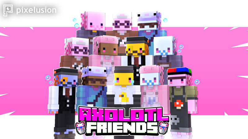 Axolotl Friends Key Art