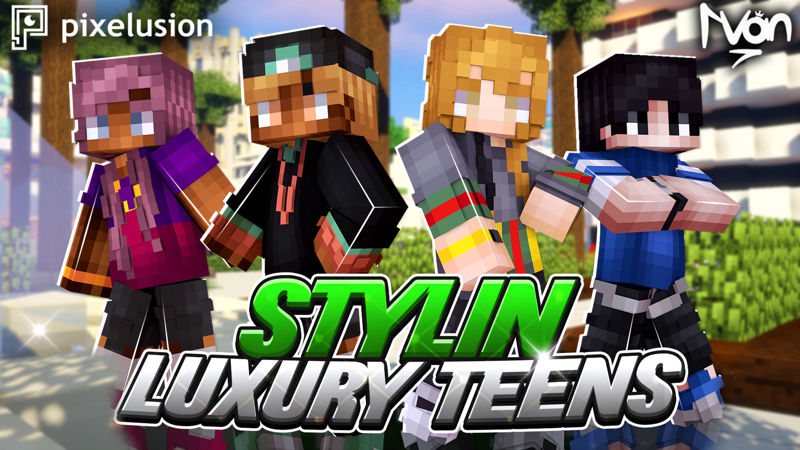 Stylin Luxury Teens Key Art